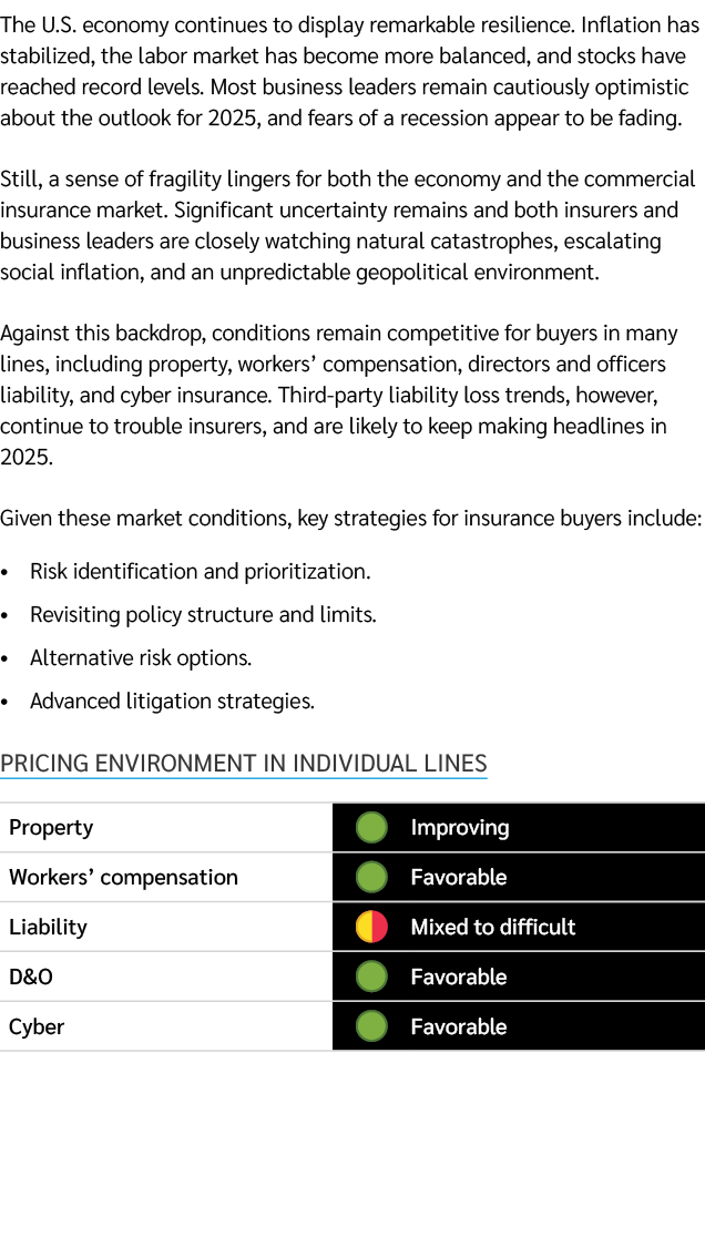 The U.S. economy continues to display remarkable resilience. Inflation has stabilized, the labor market has become mo...
